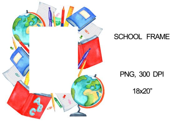 Download Back to School Teacher Border, Frame PNG - Premium Resources